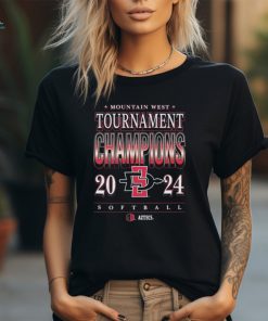 Official Sdsu Aztecs Softball 2024 Mountain West Tournament Champions Shirt