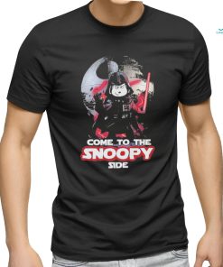 Official Star Wars Come To The Snoopy Side T Shirt