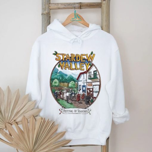 Official Stardew Valley Festival Of Seasons Tour T shirts