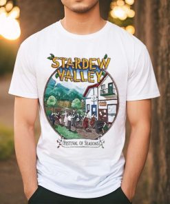 Official Stardew Valley Festival Of Seasons Tour T shirts