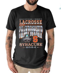 Official Syracuse Orange 2024 NCAA Division I Women’s Lacrosse Championship shirt