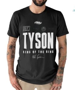 Official Team Mike Tyson Tyson King Of The Ring Signatures T shirt