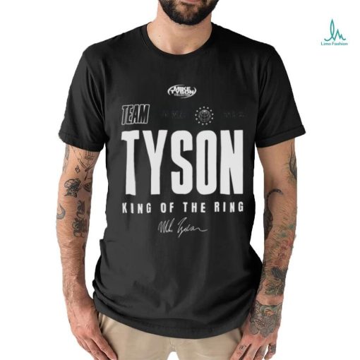 Official Team Mike Tyson Tyson King Of The Ring Signatures T shirt