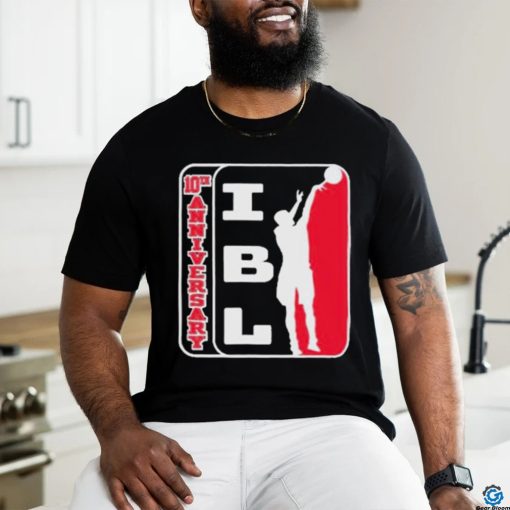 Official The 2024 Ibl 10th Year Anniversary League T Shirt