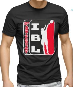 Official The 2024 Ibl 10th Year Anniversary League T Shirt