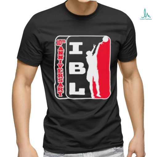 Official The 2024 Ibl 10th Year Anniversary League T Shirt