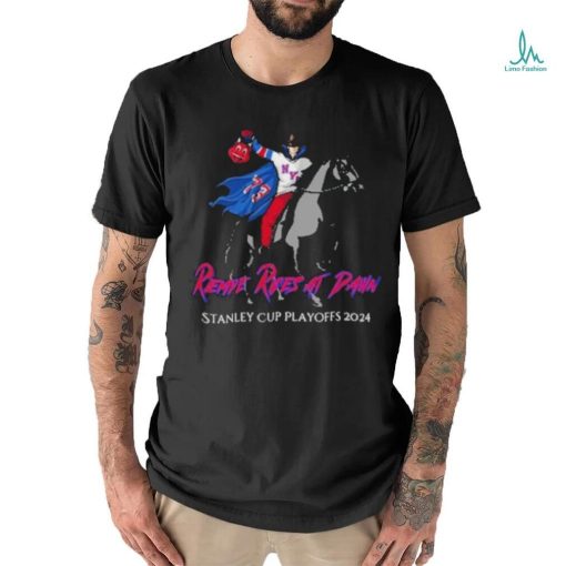 Official The Bratt Pack Rempe Rides At Dawn Stanley Cup Playoffs 2024 Shirt
