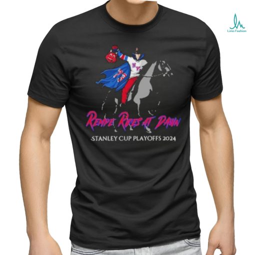 Official The Bratt Pack Rempe Rides At Dawn Stanley Cup Playoffs 2024 Shirt