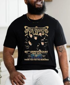 Official The Moody Blues 60th Anniversary 1964 2024 Thank You For The Memories Signatures Shirt