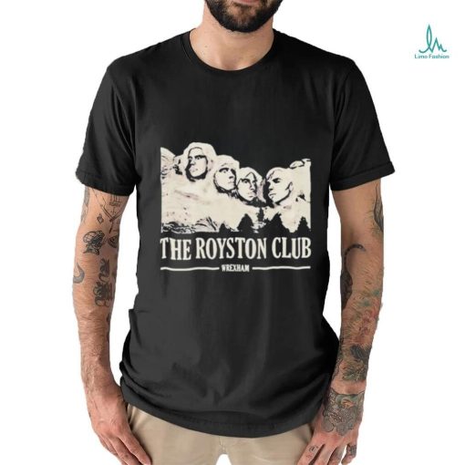 Official The Royston Club Wrexham Roystmore T shirt