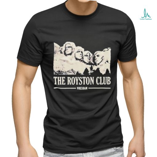 Official The Royston Club Wrexham Roystmore T shirt