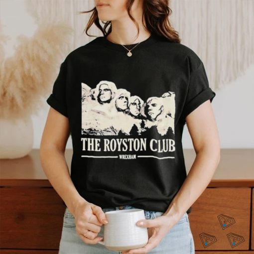 Official The Royston Club Wrexham Roystmore T shirt