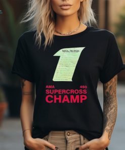 Official Tom Vialle Ama 450 Supercross Champ shirt