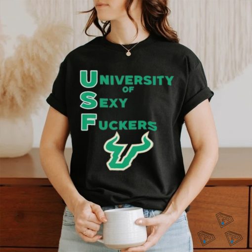 Official University of South Florida Usf University Of Sexy Fuckers Shirt