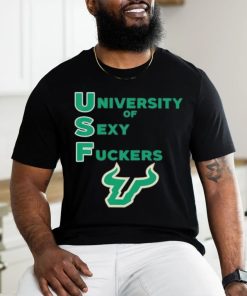 Official University of South Florida Usf University Of Sexy Fuckers Shirt