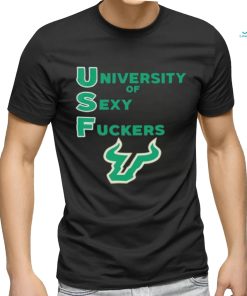 Official University of South Florida Usf University Of Sexy Fuckers Shirt