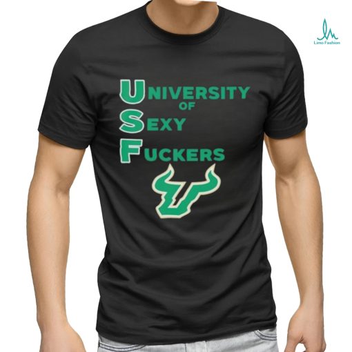 Official University of South Florida Usf University Of Sexy Fuckers Shirt