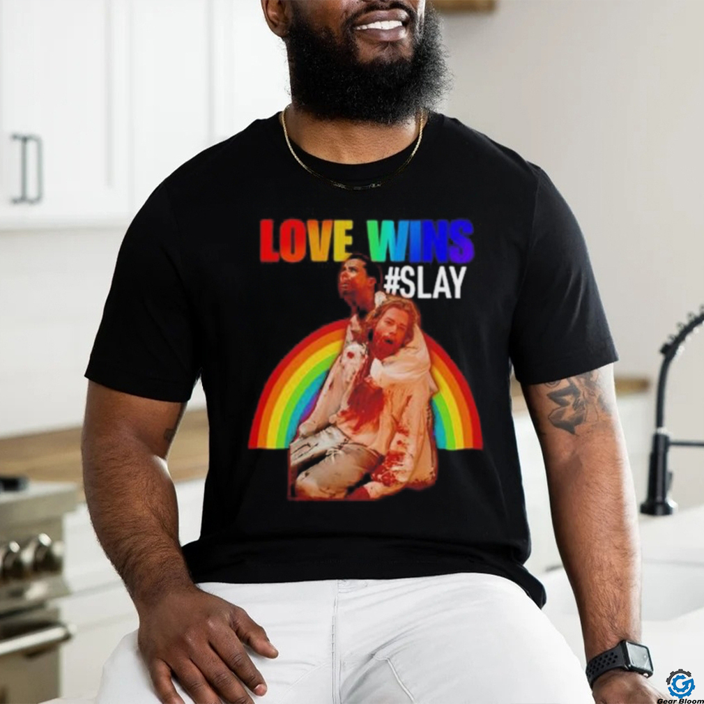 Official Vampire Season 2 Love Wins Slay Shirt Official Vampire Season 2 Love Wins Slay Shirt