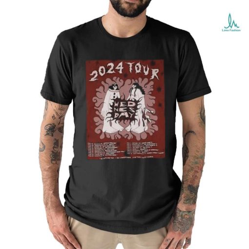 Official Wednesday Announce 2024 Tour Shirt