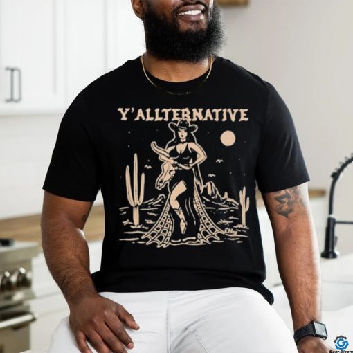 Official Y’allternative cowgirl shirt