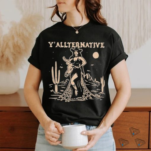 Official Y’allternative cowgirl shirt