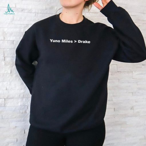 Official Yuno Miles Bigger Drake Shirt