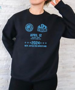 Official april 12, 2024 New Japan Pro Wrestling Shirt