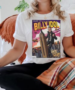 Official billy Idol Rebel Yell 40th Anniversary, New York, NY Poster April 30, 2024 Poster Shirt