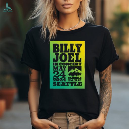 Official billy Joel 5 24 24 MSG Seattle Event Poster Shirt