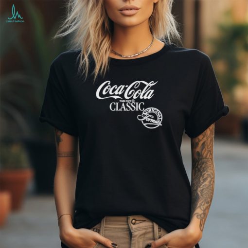 Official coca Cola Trademark Classic Original Formula Shirt