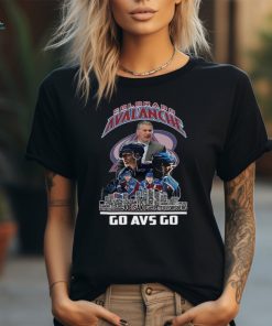 Official colorado Avalanche 2024 Hockey Team Go Avs Go Skyline T Shirt