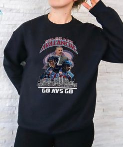 Official colorado Avalanche 2024 Hockey Team Go Avs Go Skyline T Shirt