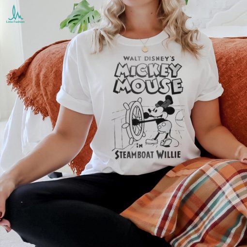 Official disney Mickey Mouse Steamboat Willie Shirt