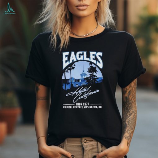 Official eagles Hotel California Tour 1977 Memories T Shirt