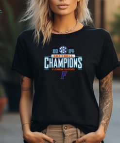 Official florida Gators 2024 SEC Softball Regular Season Champions T Shirt