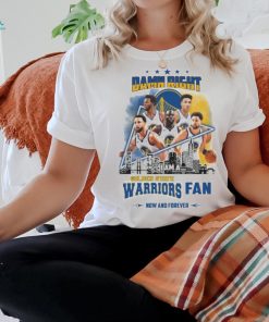 Official golden State Warriors I Am Warriors Fan Now And Forever Skyline T Shirt