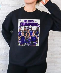 Official high Point Sweeps 2023 2024 Big South Outdoor Track & Field Titles for Fourth Straight Season Poster Shirt