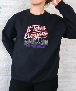Official it Takes Everyone New York Rangers Hockey Shirt