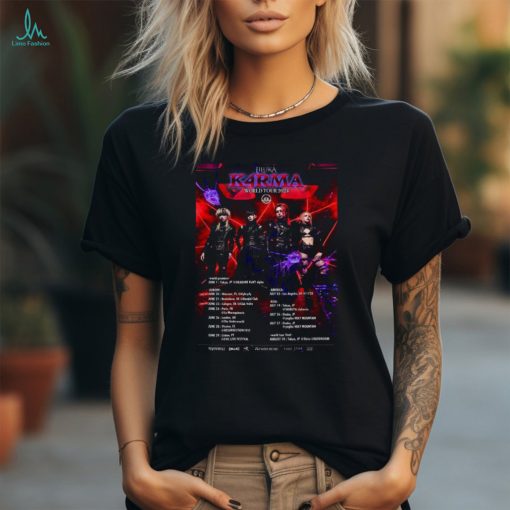 Official jILUKA K4RMA World Tour 2024 Poster Shirt