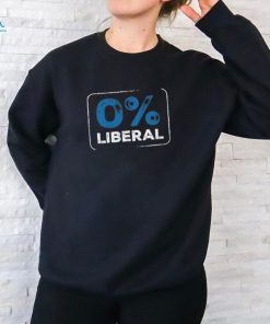 Official john Lydon Wearing 0%Liberal T Shirt