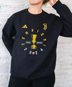 Official juventus 15 Campioni Coppa Italia 2023 2024 Shirt