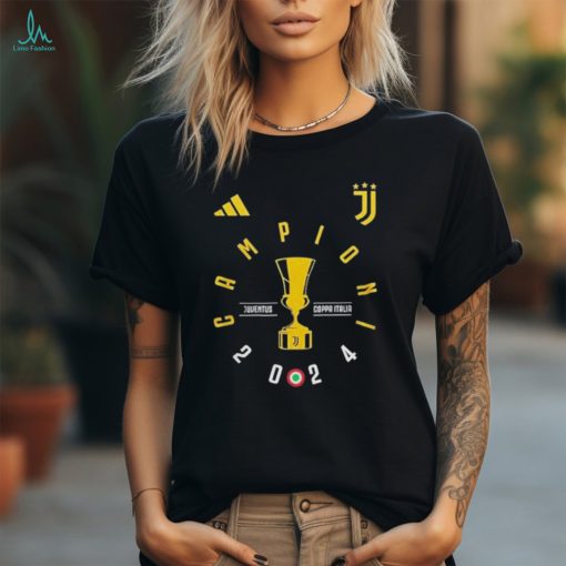 Official juventus 15 Campioni Coppa Italia 2023 2024 Shirt