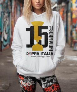 Official juventus Campioni Coppa Italia 15 Maggio 2024 Shirt