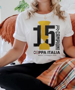 Official juventus Campioni Coppa Italia 15 Maggio 2024 Shirt