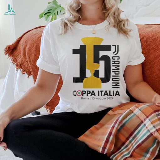 Official juventus Campioni Coppa Italia 15 Maggio 2024 Shirt