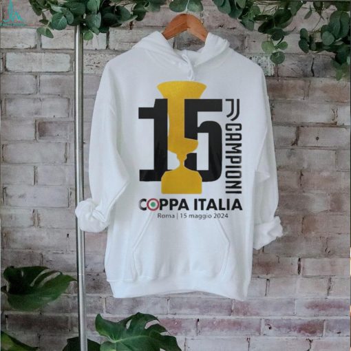 Official juventus Campioni Coppa Italia 15 Maggio 2024 Shirt