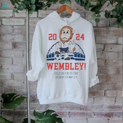 Official kids Lofty Wembley 2024 League One Playoff Final Saturday 18Th May 2024 Shirt