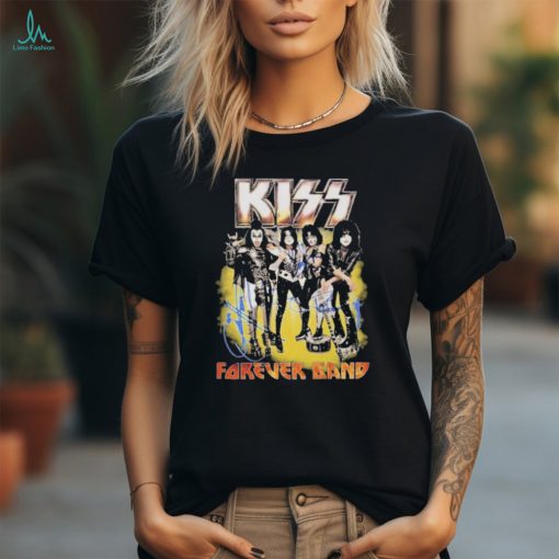 Official kiss Rock Band Forever Band T Shirt
