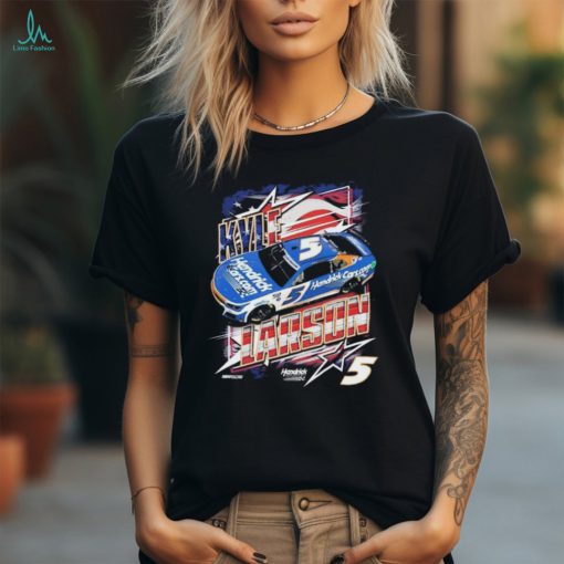 Official kyle Larson #5 HendrickCars.com Patriotic Car T shirt