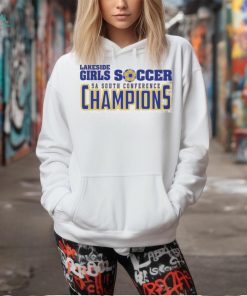 Official lakeside Girls Soccer 5A South Conference Champions Shirt